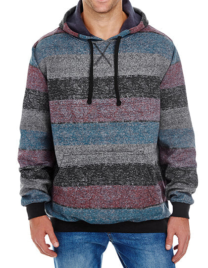 Printed Striped Marl Pullover -  fra Burnside - nu kun 369 kr. Hos HjemTek 