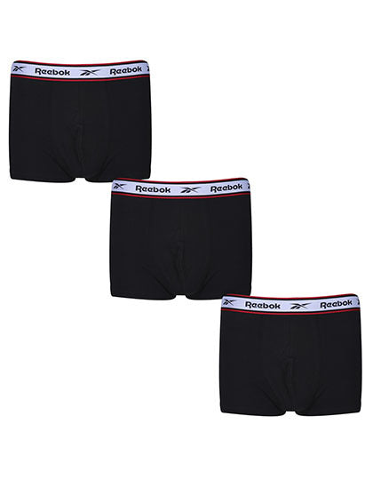 Reebok Herre Boxershorts - Barlow (3 par) -  fra Reebok - nu kun 449 kr. Hos HjemTek 