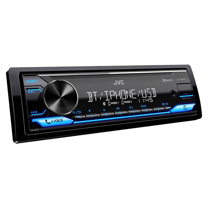 JVC KD-X382BT BILRADIO MED RDS TUNER OG BLUETOOTH 100MM -  fra JVC - nu kun 1019 kr. Hos HjemTek 