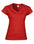 Softstyle® Dame V-hals T-shirt - Elegant og Behagelig