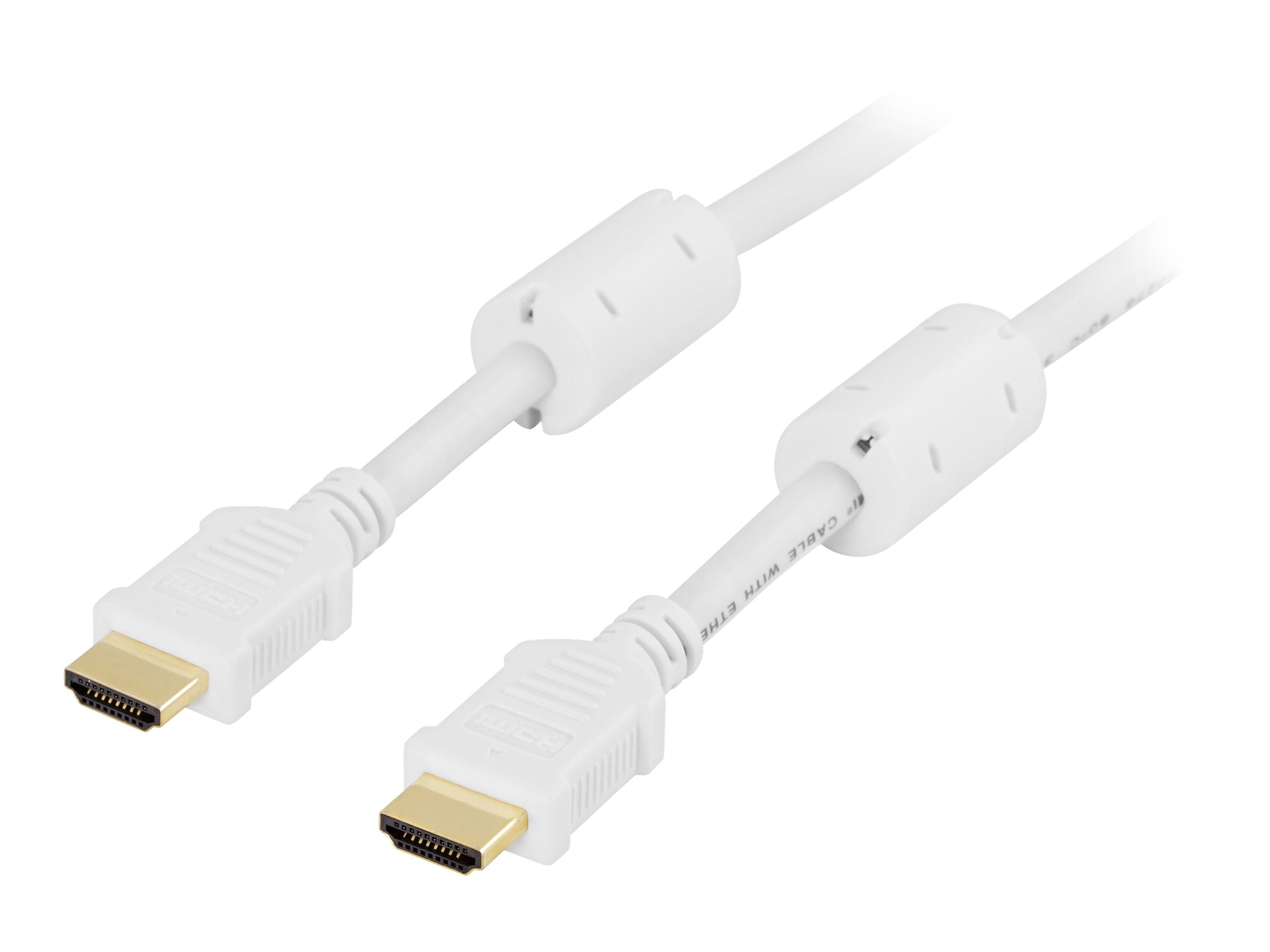 DELTACO HDMI Kabel 3m - Hvid -  fra DELTACO - nu kun 89 kr. Hos HjemTek 