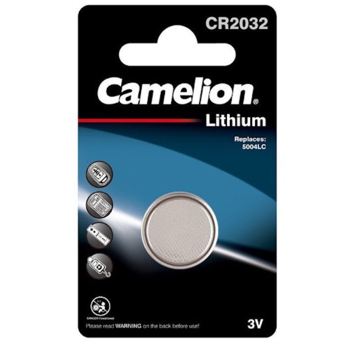 1 stk. Camelion Lithium Batteri CR2032, 3V -  fra EGK - nu kun 59 kr. Hos HjemTek 