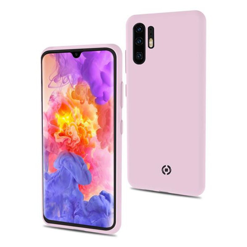 Celly Feeling Huawei P30 Pro Silikone Cover, Lyserød - HjemTek