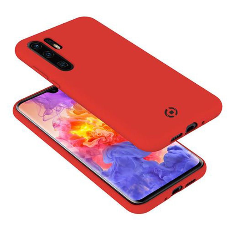 Celly Feeling Huawei P30 Pro Silikone Cover, Rød - HjemTek