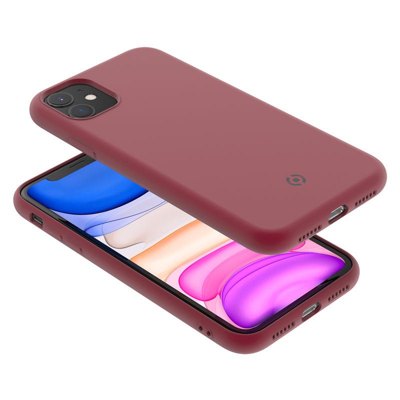 Celly Leaf iPhone 11 TPU Cover, Rød - HjemTek