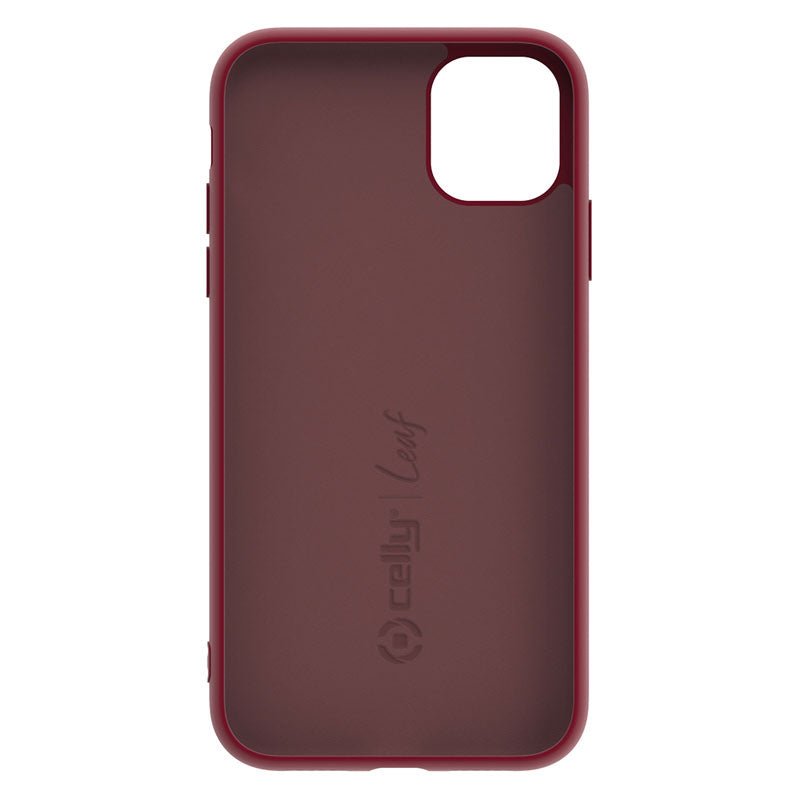 Celly Leaf iPhone 11 TPU Cover, Rød - HjemTek