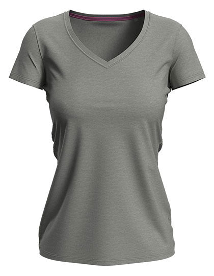 Claire T-shirt med V-hals - HjemTek