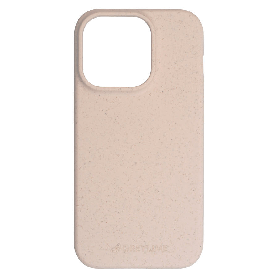 GreyLime iPhone 14 Pro miljøvenligt cover Fersken -  fra GreyLime - nu kun 189 kr. Hos HjemTek 