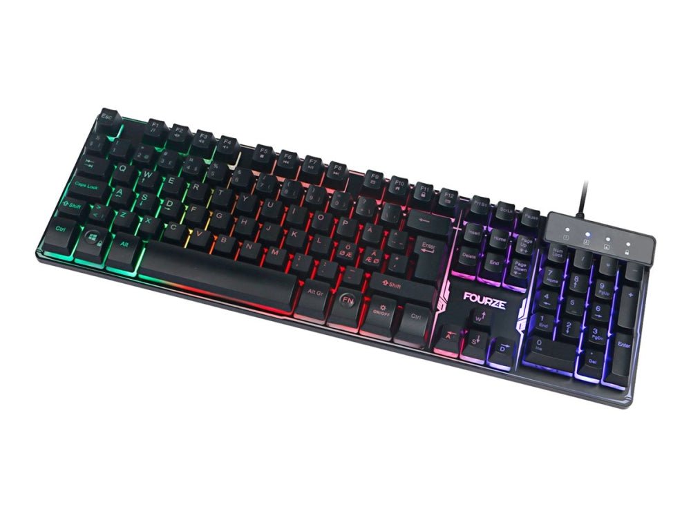 Fourze GK120 Gaming Keyboard membrane -  fra Fourze - nu kun 219 kr. Hos HjemTek 