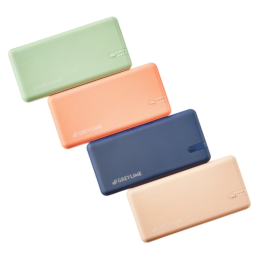 GreyLime OCEAN 10.000 mAh powerbank, Mint Sea -  fra GreyLime - nu kun 339 kr. Hos HjemTek 