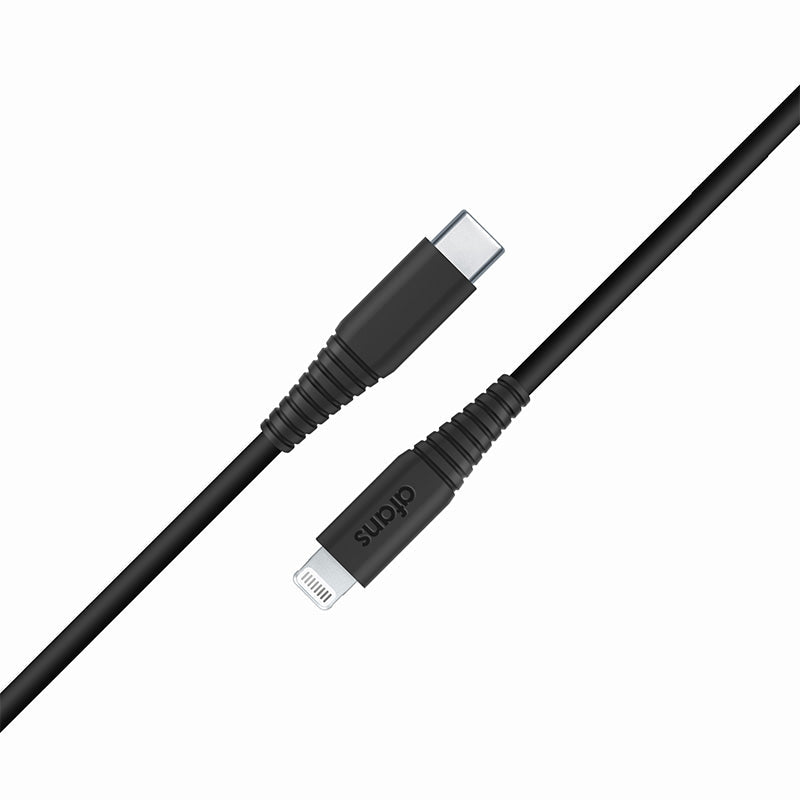 Zikko afans USB-C to MFi Lightning 1,5m cable, Black - HjemTek